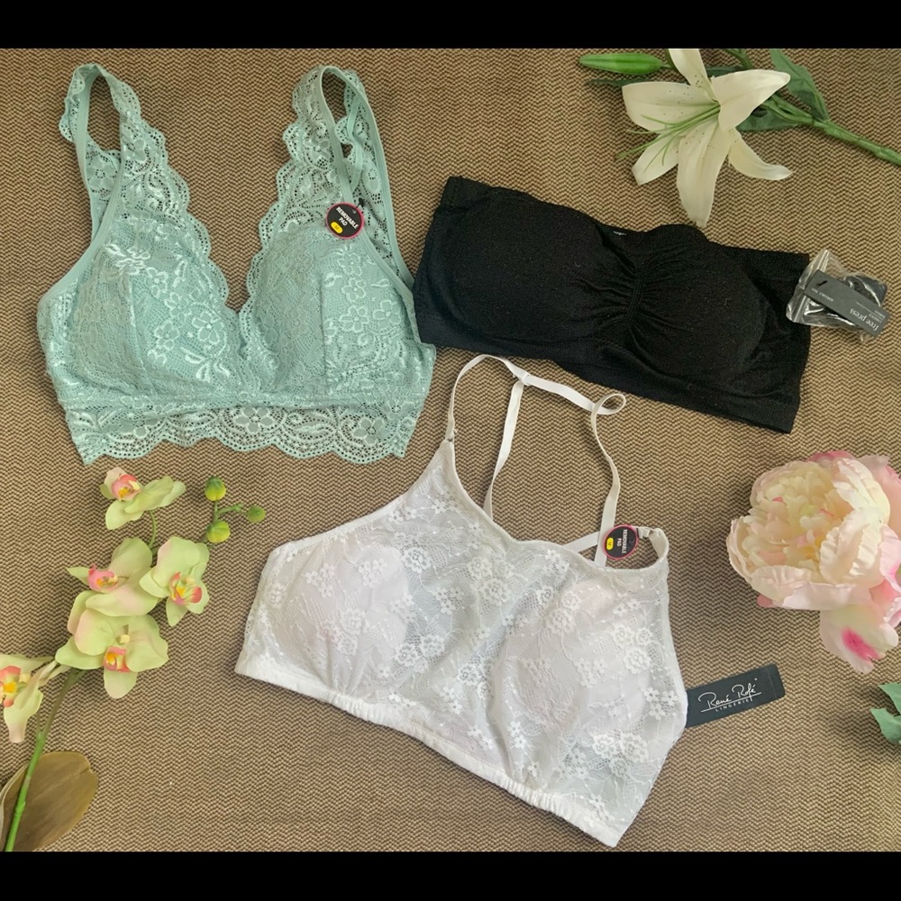 3-pack brand new bralette